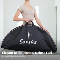 Waterproof Tutu Bag Large Capacity Ballet Tutu Carrier 2-Way Carry for Performers, Teenagers, Stage Performance, Recitals, Behind the Scenes