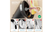 Ear Cleaning Irrigator with Nozzles Hygienic Ear Irrigation Kit with Nozzle Tips