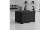 Non-Slip Plyometric Box Stable Foam Plyo Box Shock-Absorbing Exercise Instructor Textured for Fitness Enthusiasts, Athletes, Home Gym