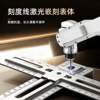 Woodworking Drawer Handle Installation Positioning Drill Guide Stainless Steel