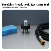 M22 Male to Male Connector Rustproof Pressure Washer Hose Adapter
