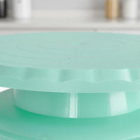 Cake Turntable Set Non-Slip Base Rotating Cake Stand Tool Kitchen-Approved-Grade Material Icing Piping Kit for Beginners, Birthday Parties