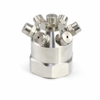 7-Hole Aerosolizing Nozzle Metal Nozzle with Seven Orifices High-Pressure for Dust Suppression
