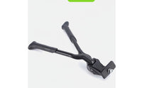 Foldable Design Double Leg Kickstand Heavy Duty Center Mount Bike Stand Easy to Install Two Leg Cycle Support Aluminum Alloy Body for Cyclists