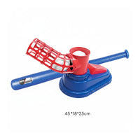 Safe and Sturdy Tee Ball Set indoor/outdoor Kids Baseball Set 6 Balls for Training