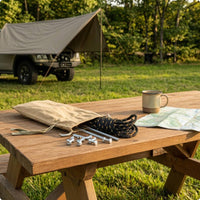 Awning Fitting Kit Ground Stakes Awning Installation Set Vehicle Accessory Guy Ropes Outdoor Gear Storage Pouch