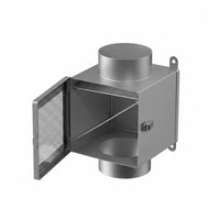 Dryer Duct Cleaning Kit Double Filtration Metal Fiber Catcher Box Transparent Door Household Design Appliance Part