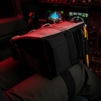 Aviator Writing Kneeboard Multi-Functional Aviator Leg Strap Board Cockpit Writing Board Hands-Liberated Design Visual