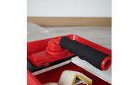 9 Inch Paint Roller Set Easy to Use Rotating Handle Roller Set Low Splatter Painting Supplies for Home Improvement
