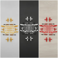 Metal Upgrade Parts Duradero RC Car Parts with Shock Absorbers Shock System Kit Anodized Kit De Amortiguadores RC Ligero
