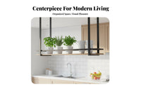 Minimalist Design Ceiling-Mounted Wine Glass Rack mechanical design Ceiling-Mounted Bar Shelf Space-Saving Stemware Holder Multi-Functional for Restaurant Owners, Homeowners, Dining Room, Pub, Cellar
