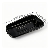 Slim Design Oil Drain Pan with Spout Shallow Oil Drain Pan Portable Anti Splash for Motorcycle Maintenance