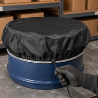 Drawstring Closure Oxford Cloth Drum Cover Tapered Industrial Accessory