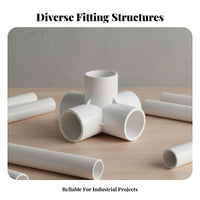 PVC Pipe Connector Easy to Set up Correctly Angle Pipe Connector Sturdy 3D Corner Fitting for Homeowners, Hobbyists, Greenhouse, Workshops, Gardening