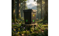 With Lid Square Bee Luring Container Portable Handle Plastic Bee Swarm Catcher Waterproof Beekeeper Swarm Tool Long Service Life for Beekeepers, Farmers, Farm, Garden
