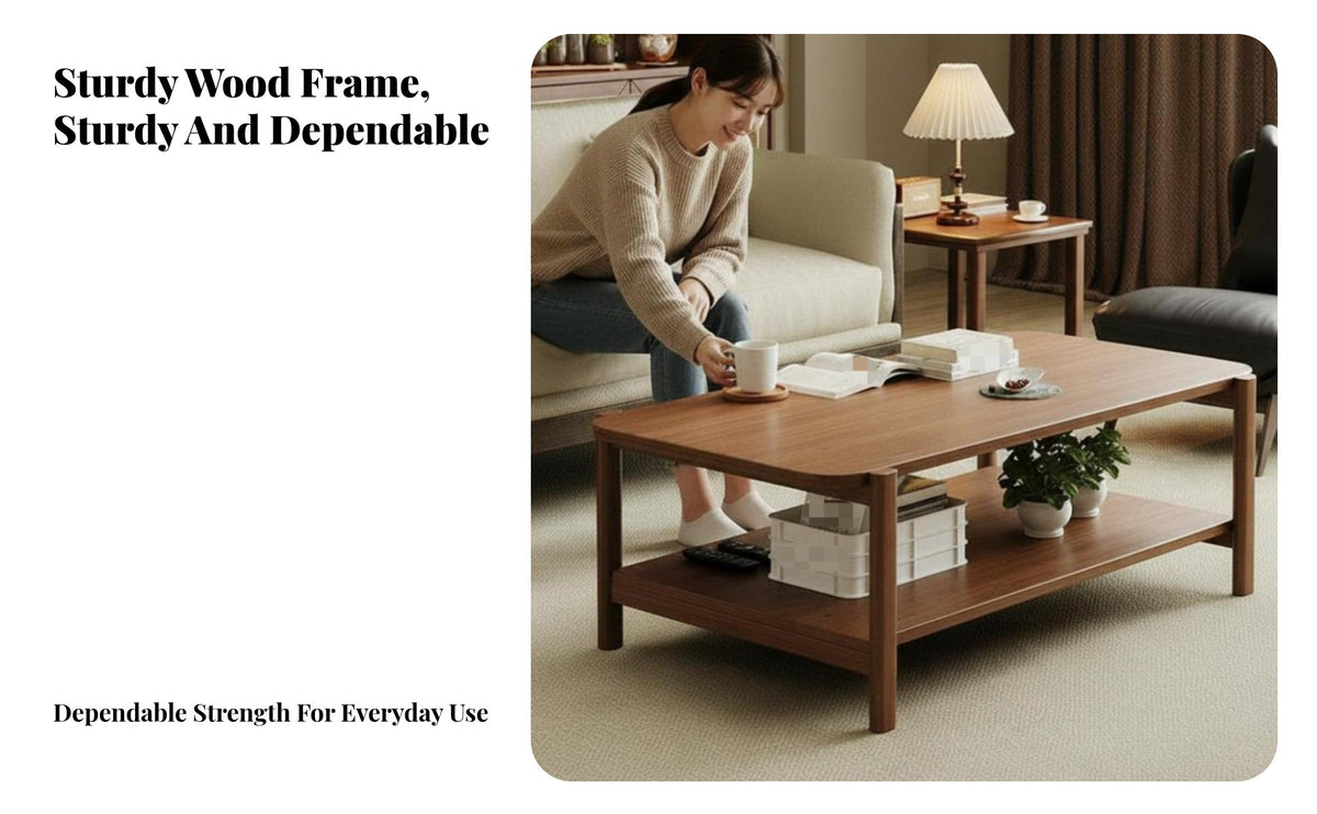 Multi-Functional double-level Square Side Table Modern appearance & dwelling Furniture Minimalist Look Space-Saving Design for Small Apartment Dwellers, homeowners, Students, Living Room, beside Sofa, Bedroom, Office