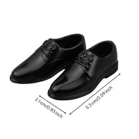 1/6 Scale Shoes Low Cut Doll Dress Shoes Footwear for Action Figure Customizers