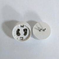 Ceiling Lighting MR16 to GU10 Electrical Adapter, Durable Ceramic Lamp Holder for DIY Lighting, Single Pack Ceramic Base, Lights Ceiling Use