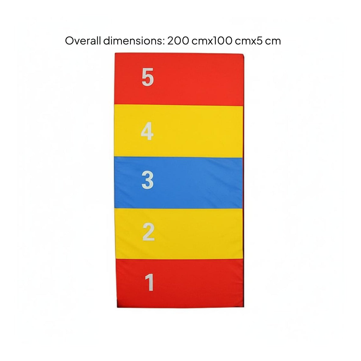 Thick Cushioning Hopscotch Game Rug Non-Slip Numbered Jumping Mat Kids Number Learning Mat Interlocking Design for Kindergarten