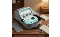 Shockproof Mini Printer Carrying Case Mesh Pocket Label Creator Case for Travel