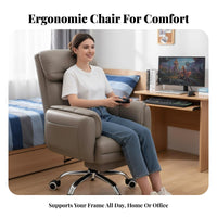 Full Recline Function Reclining Gaming Chair with Footrest 360-Degree rotate Reclining Chair with Footrest High spine Support Computer Seat seamless Rolling Casters for gaming enthusiasts, Students, Office Workers, Dormitory, Relaxing, Studying, Game Room