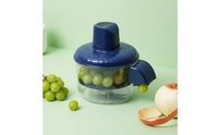 Automatic Fruit Skinner Single-Button Automatic Fruit Skinner Multi-Functional Grape Peeling Machine for Caterers, Milk Tea Shop