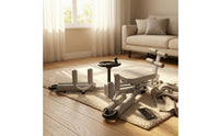 Split Training Machine with Hand Wheel Adjustable Leg Stretching Machine Padded Leg Stretcher for Dancers, Fighting Arts Athletes Artists, Home Gym