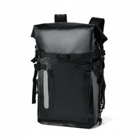 30 L PVC Waterproof Backpack Multiuse Waterproof Watertight Seal Backpack Floatable Watertight Seal Dry Bag for Rafting