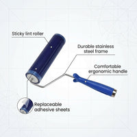 Industrial PE Dust Removal Roller, Sticky Roller for Clothes, Roller Clothes, Customizable Size Sticky Roller, Portable Dust Removal Roller