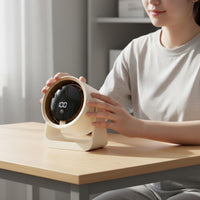 Portable Rechargeable Desk Fan Multi-Speed Control Rechargeable Personal Fan Quiet Operation for Office Workers, Desktop, Dorm Room, Bedroom