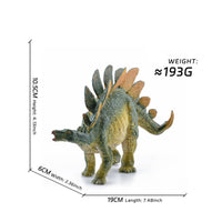 Stegosaurus Model Realistic Stegosaurus Figure Dinosaur Figurine Lifelike Detailed for Collectors, Desk Decoration