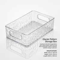 Desktop Drawers Clear Acrylic Organizer, Stackable Desk Storage for Vanity Table, Makeup Drawer and Tool Box for Shelves