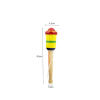 Hand-Eye Coordination Bilboquet Painted Cup and Ball Toy Educational Cup and Ball Game Interesting for Children, Indoor Play
