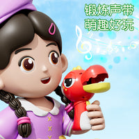 Dinosaur Voice Changer Megaphone Toy with Recording Function