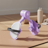 Multi-Functional Inner Thigh Toner with Straps Ergonomic Design Postpartum Hip Toner 360° Rotating Pads Adjustable Leg Adductor Machine for Women, Home, Stretching