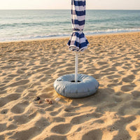 PVC Water Weight Bag Soft Umbrella Base Water Bag Light Gray