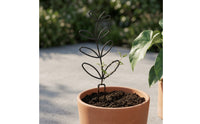 Decorative Leaf-Shaped Trellis Stylish Climbing Plant Trellis Wire Climbing Plant Support Sturdy for Indoor Gardeners, Potted Plants, Shelf Displays