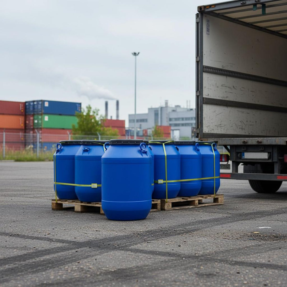 HDPE Storage Drum Expanded-Rims Drum Sturdy for Fermentation
