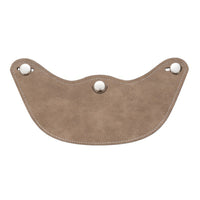 PU Brim with Fasteners Retro Helmet Brim Extended Helmet Visor for Motorcyclists Riders, Motorcycle Riding, Daily Commuting