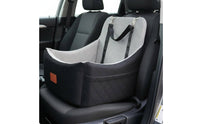Pet Carrier Portable Dog Car Carrier Raised Design Quilted Dog Seat for Road Trips