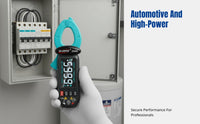 Smart Voice Digital Multimeter, High Current, Rechargeable, AC/DC Overload Protection, Adjustable Display, Automotive Detection