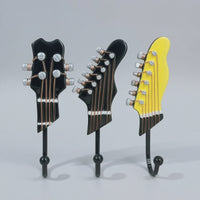 3 Pieces Guitar Wall Simple to Install to Install Guitar Wall Hooks Space-Saving for Guitarists, Bedroom