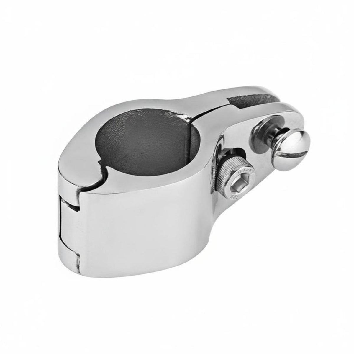 Stainless Steel Tube Clamp Accurately-Cast Cast Boat Cover Tube Clamp Hinged Jaw Slide Aquatic Jaw Slide for Boats