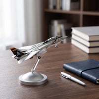Diecast F-14 Tomcat Model Alloy F-14 Fighter Jet Model Collectible Precision for Collectors