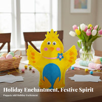 DIY Creature Hand Puppet Kit Includes Safety Stitching Tool Textile Puppet Making Kit Arts and Crafts Creative Play Pre-Cut