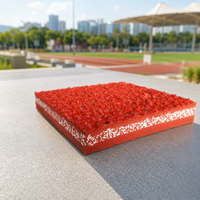 EPDM running track granules