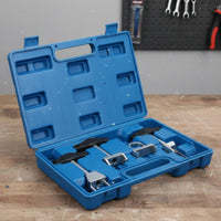 4 Pieces Easy to Remove Ignition Coil Puller Labor-Saving Handle Ignition Coil Removal Tool Sturdy Vehicle Repair Tools Storage Case for Workshop