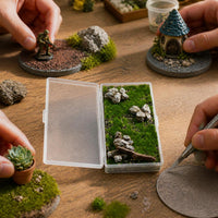 Realistic Model Scenery Grass Mat for Dioramas and DIY Crafts