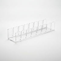 Acrylic Baseball Cap Organizer Clear Baseball Cap Display Stand Upright Hat Rack Tabletop for Teens