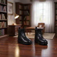 BJD Doll Boots 1/3 BJD Doll Boots Zipper Closure Miniature Accessory